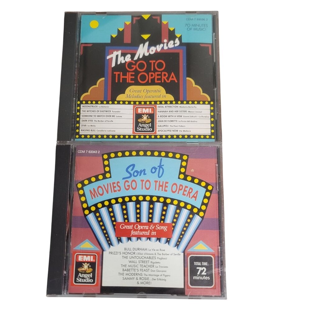 The Movies Go To The Opera Son Of Movies Go To The Opera Classical Music Cd Set